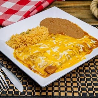 Two Enchiladas Plate